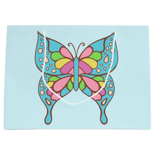 Joli sac cadeau Papillon (Devant)