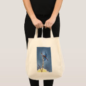 Joli sac de magasinage avec imprimé libellule (Devant (produit))