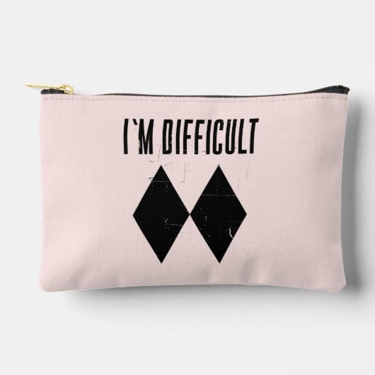 Joli sac de ski Double Diamant Noir Nouveauté (Recto)