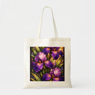 Joli sac fourre-tout à fleurs violettes !