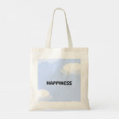 Joli sac fourre-tout bleu (Dos)
