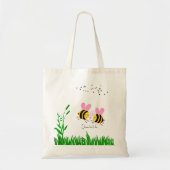 Joli Sac fourre-tout d'abeilles mignon (Devant)