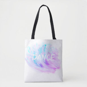 joli sac fourre-tout de danse aquarelle abstrait