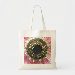 Joli Sac fourre-tout de tournesol rose