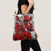 Joli Sac fourre-tout floral (De près)