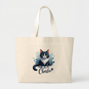 Joli Sac Fourre-Tout Grand Format avec Dessin de C