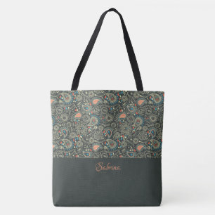 Joli Sac fourre-tout Monogramme Paisley