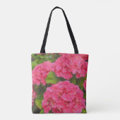 Joli Sac fourre-tout rose Hydrangea Garden Flowers (Dos)