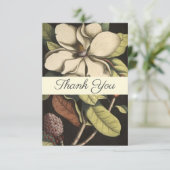 Joli Sage Crème Magnolia Script Merci Floral (Debout devant)