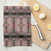 Joli Serviette De Cuisine Rose (Quart Plié)