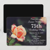 Joli s'est levée la soixante-quinzième invitation (Devant / Derrière)