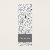 Joli Signet de conception de fleur de gribouillis  (Devant)