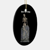 Joli Skeleton Tombstone Halloween Ornement (Droite)