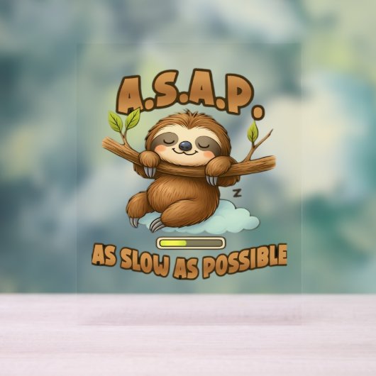 Joli Sloth ASAP - Aussi Lent Que Possible T-Sh Cla (Neutre)