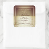 Joli soleil sur l'océan Design Étiquettes de produ (Sac)