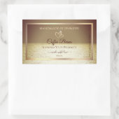 Joli soleil sur l'océan Design Étiquettes de produ (Sac)