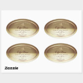 Joli soleil sur l'océan Design Étiquettes de produ (Feuille)