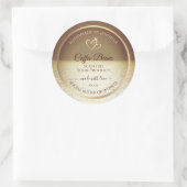 Joli soleil sur l'océan Design Étiquettes de produ (Sac)