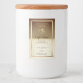 Joli soleil sur l'océan Design Étiquettes de produ (Devant)