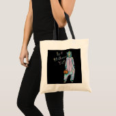 Joli squelette Halloween ou sac de traitement (Devant (produit))