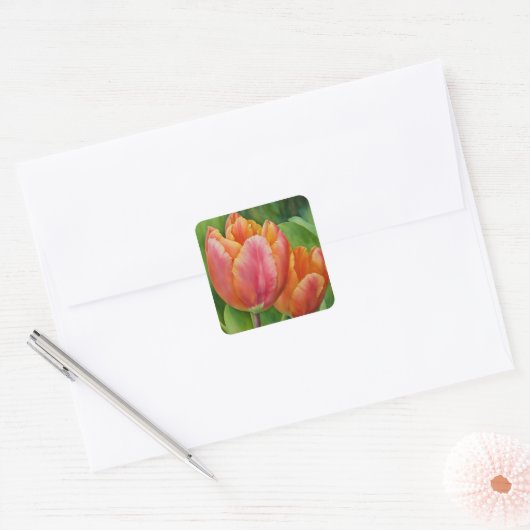 Joli Sticker d'art Tulip Spring (Enveloppe)