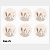 Joli Sticker de Pâques Bunny (Feuille)