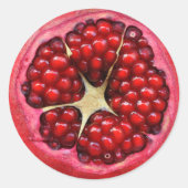 Joli Sticker photo grenade rouge (Devant)