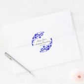 Joli Stickers Royal Blue Florals (Enveloppe)