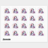 Joli Stickers Unicorne (Feuille)