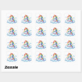 Joli Stickers Unicorne (Feuille)