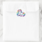 Joli Stickers Unicorne Aquarelle (Sac)