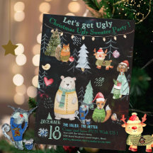 Joli Sweat Sweat Noël Invitation