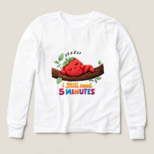 Joli T-shirt à manches longues pour filles aux fra