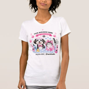 Joli T-shirt aquarelle personnalisé pour entrepris