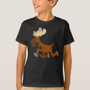 Joli T-shirt Cartoon Merry Moose Children