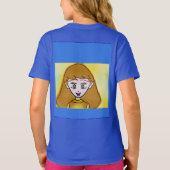 Joli T-shirt Cartoon Thème (Dos)