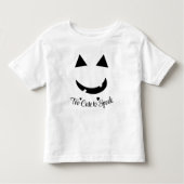 Joli T-shirt Citrouille d'Halloween Smile Toddler (Devant)