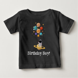 Joli T-Shirt d'astronaute spatial pour bébé et tou