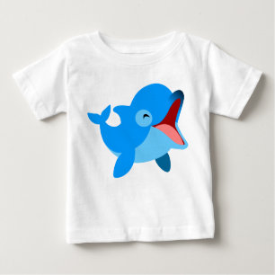 Joli T-shirt Dauphin de Dauphin de rire