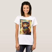 Joli t-shirt de chat (Devant entier)