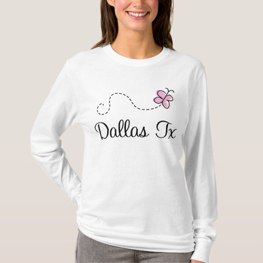 Joli T-shirt de Dallas le Texas (Devant)