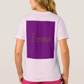 Joli T-Shirt de Fée Violette . (Dos)