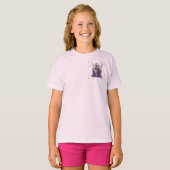 Joli T-Shirt de Fée Violette . (Devant entier)