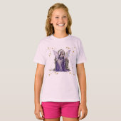 Joli T-Shirt de Fée Violette . (Devant entier)