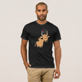 Joli T-shirt de vache Brahman (Devant entier)