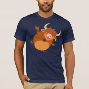 Joli T-shirt de vache Highland