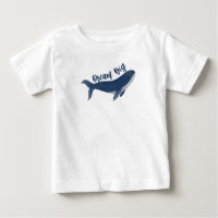 Joli T-shirt "Dream Big" Whale Baby