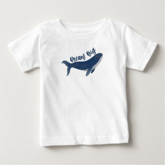 Joli T-shirt "Dream Big" Whale Baby