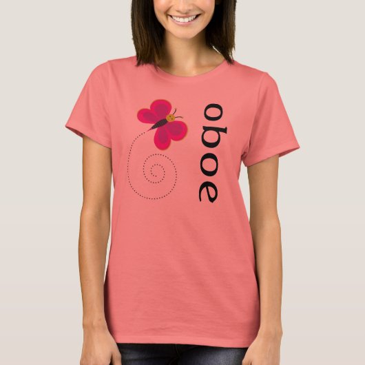 Joli T-shirt en boe pour femmes (Devant)
