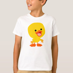 Joli T-shirt enfant canard souriant